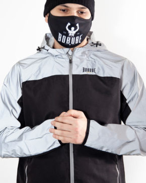 Mund-Nasen-Schutz schwarz